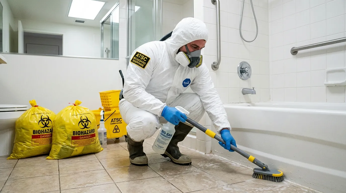 Decontamination equipment deployed for Blood Cleanup in Carol City